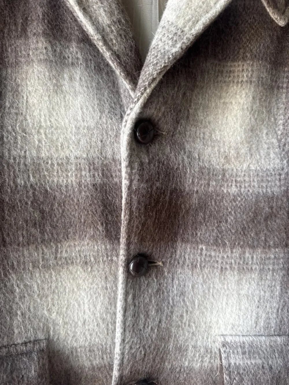 Vtg 1950s Land N Lakes cashmere wool blend jacket rockabilly Herman K Lavin Co S